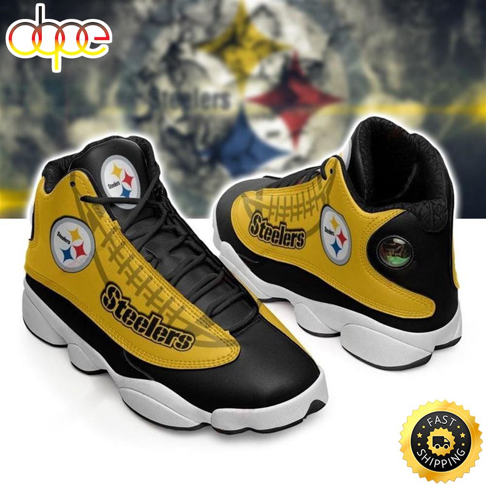 Pittsburgh Steelers Nfl Ver 12 Air Jordan 13 Sneaker A9acj2