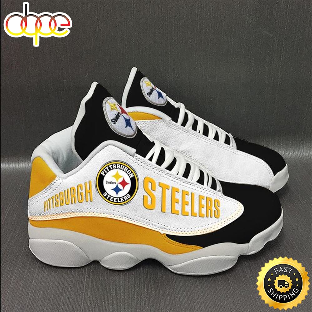 Pittsburgh Steelers Nfl Ver 2 Air Jordan 13 Sneaker Qnbvuu