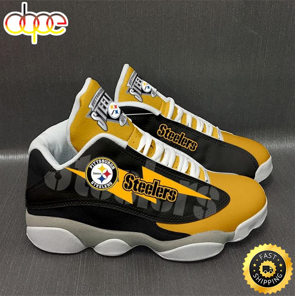 Pittsburgh Steelers Nfl Ver 4 Air Jordan 13 Sneaker Z9czgt