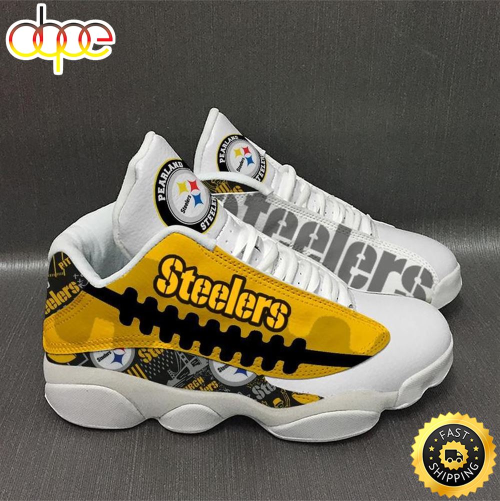 Pittsburgh Steelers Nfl Ver 7 Air Jordan 13 Sneaker Aunhvc