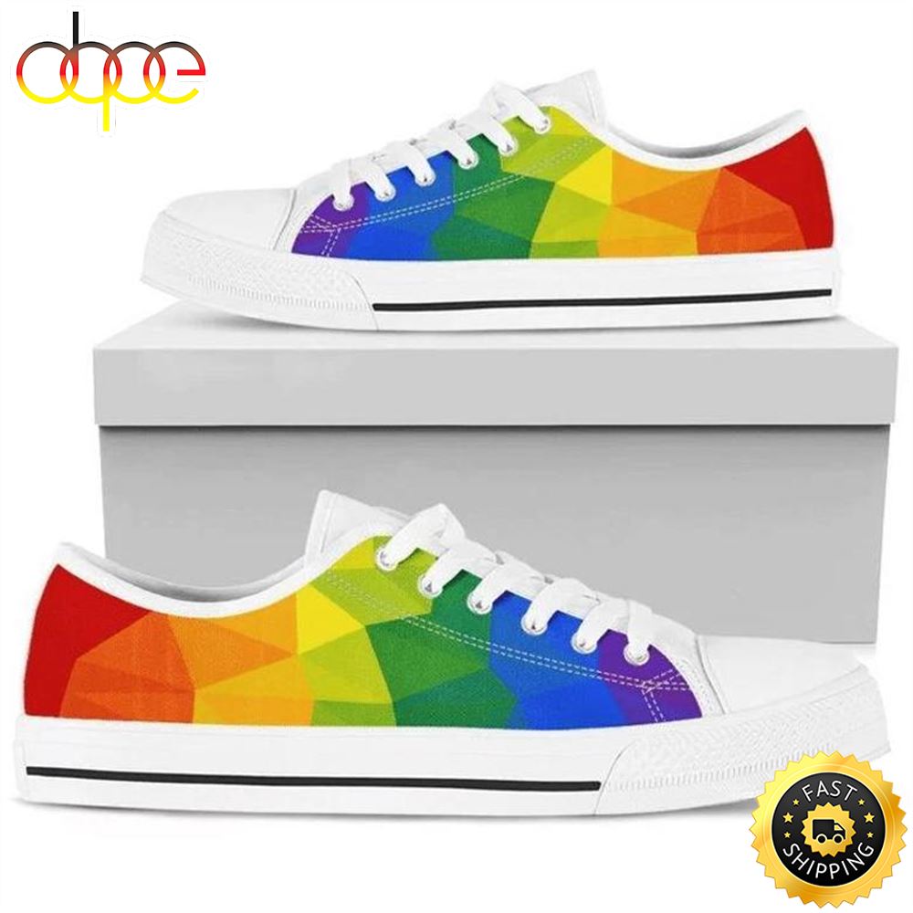 Rainbow Lgbt Low Top Shoes Y3zxfw