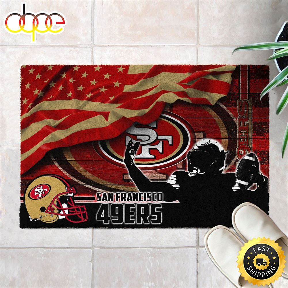 San Francisco 49ers NFL Doormat For Your This Sports Season Utodkw
