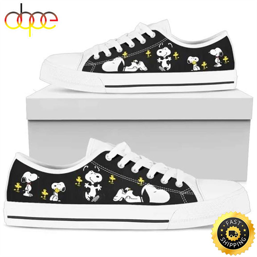 Snoopy Friendship Low Tops Shoes Mbhjdd