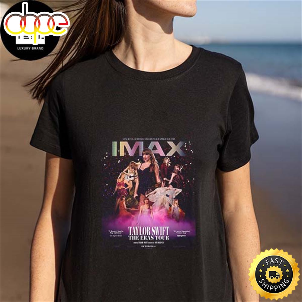 TAYLOR SWIFT~The Eras Tour~ Kids Apparel Polyester 3D T-SHIRT, Black Top~2  sided