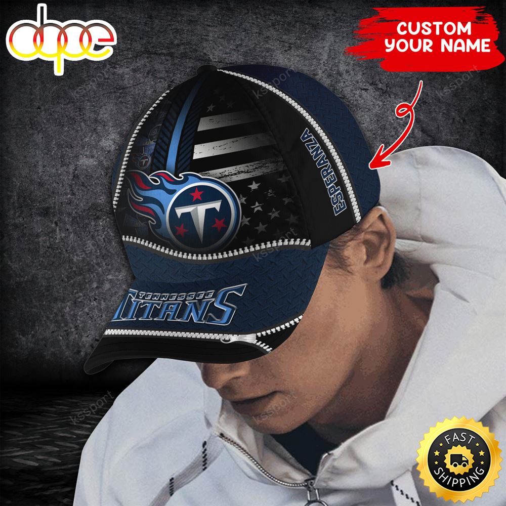 Tennessee Titans Nfl Personalize Cap Steel Style Trending Season Y0xiib