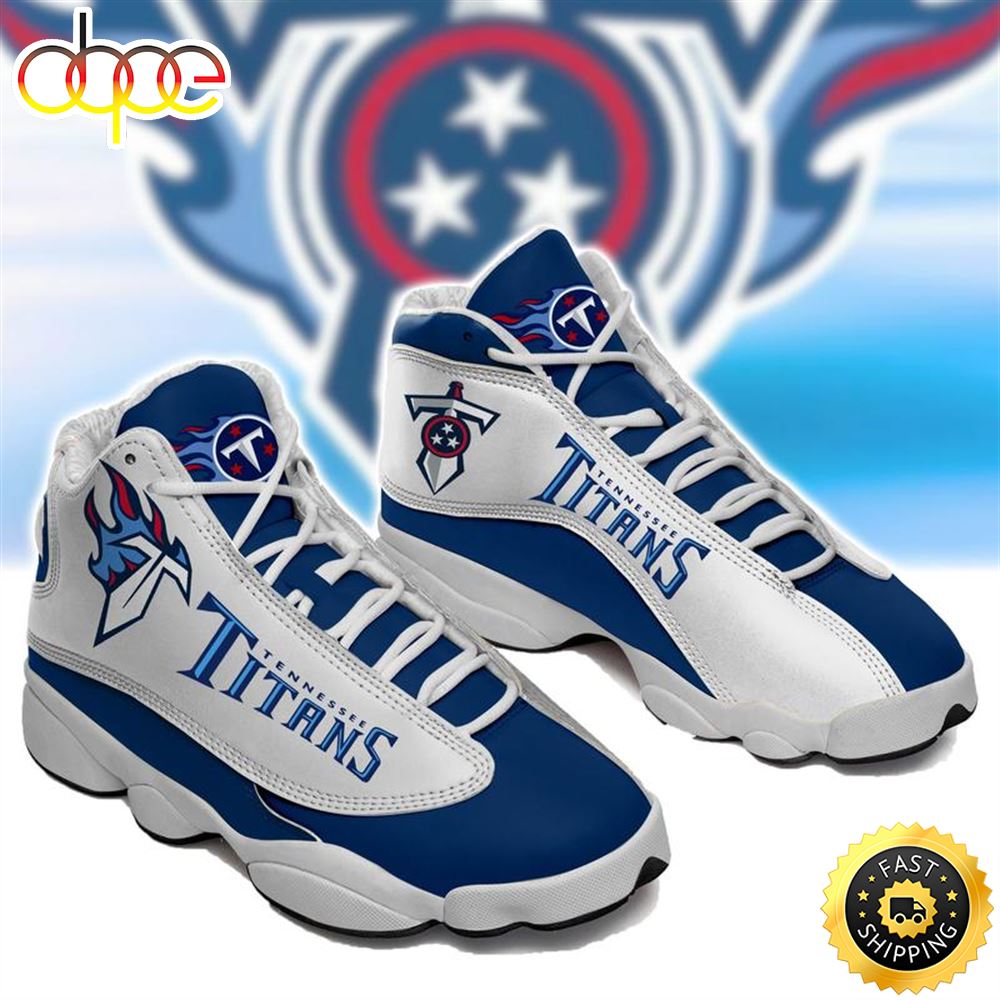 Tennessee Titans Nfl Ver 4 Air Jordan 13 Sneaker Vhysmg