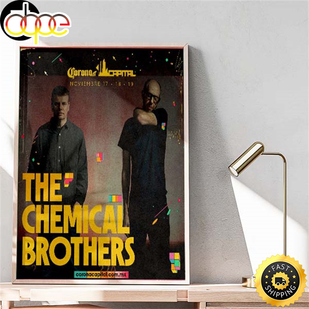 The Chemical Brothers Play At Corona Capital In This Novemver 2023 Home Decor Poster Canvas Jgu8cp