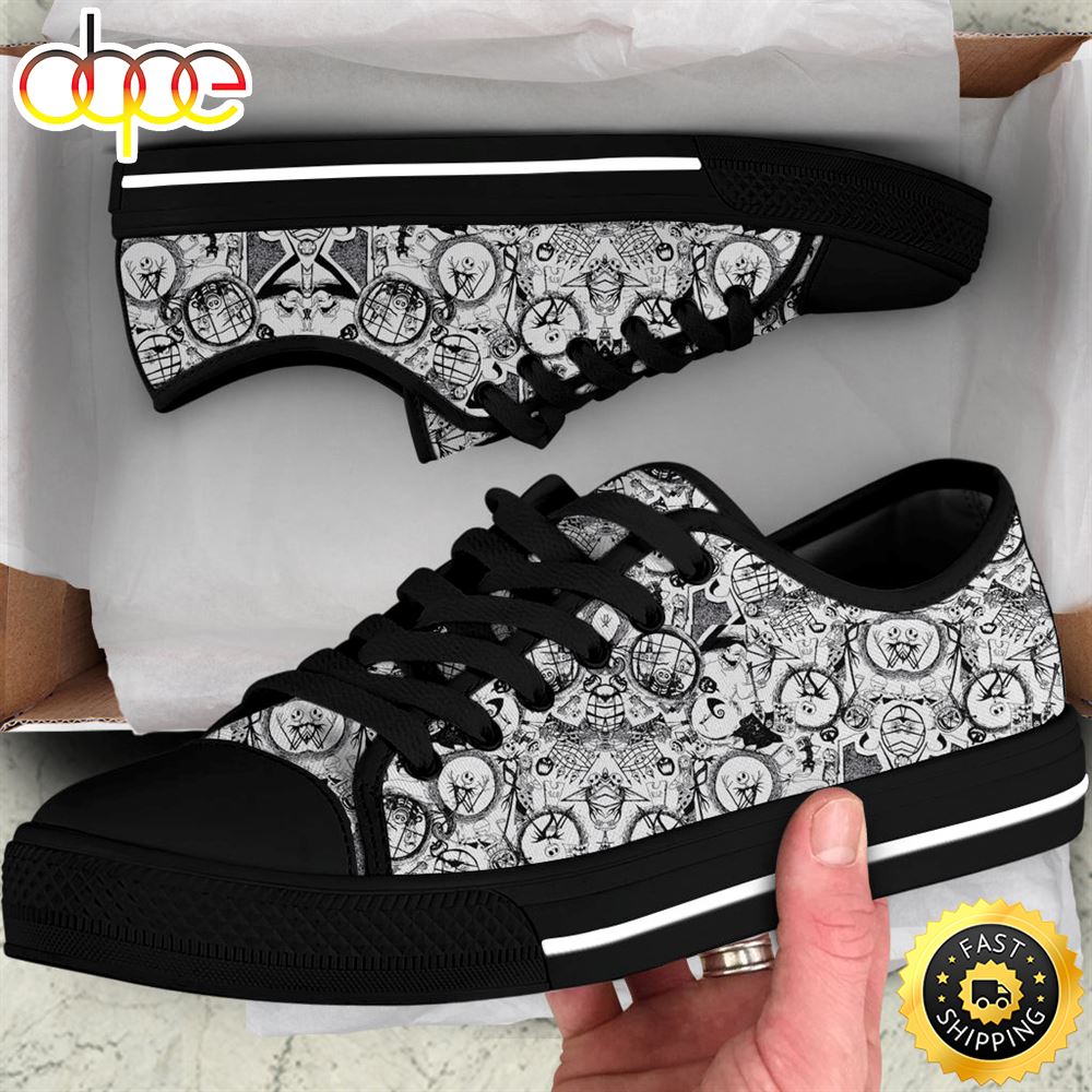 The Nightmare Before Christmas Women Low Top