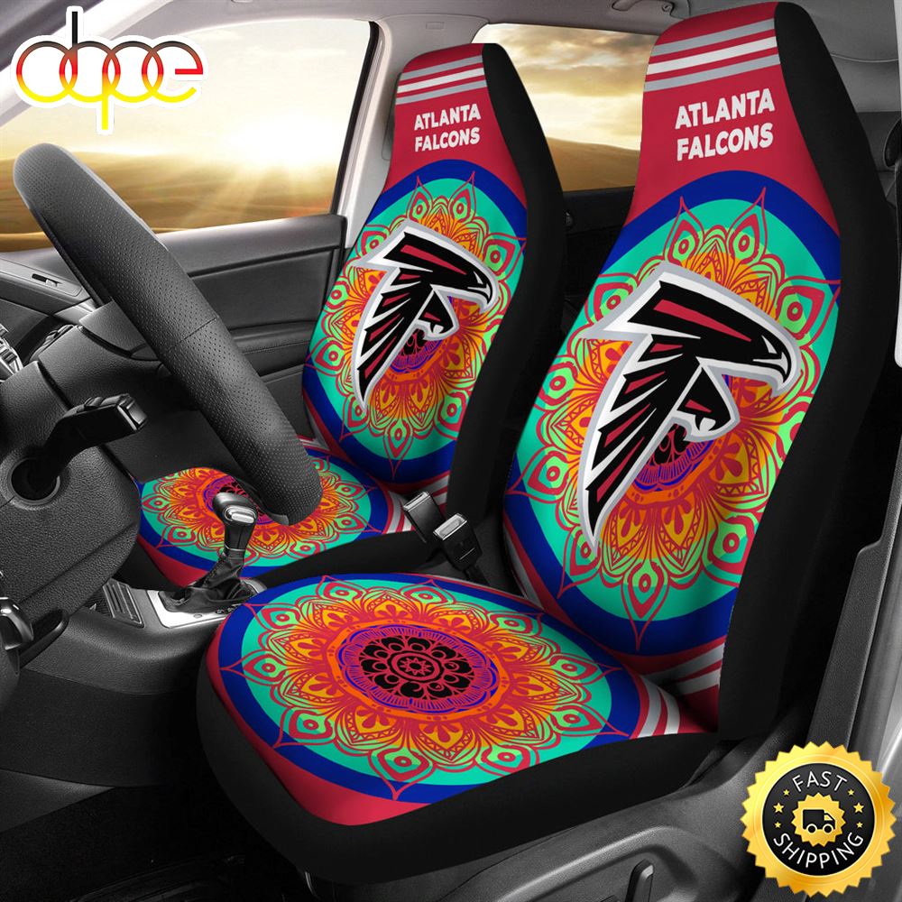 Unique Magical And Vibrant Atlanta Falcons Car Seat Covers Ktkk1k