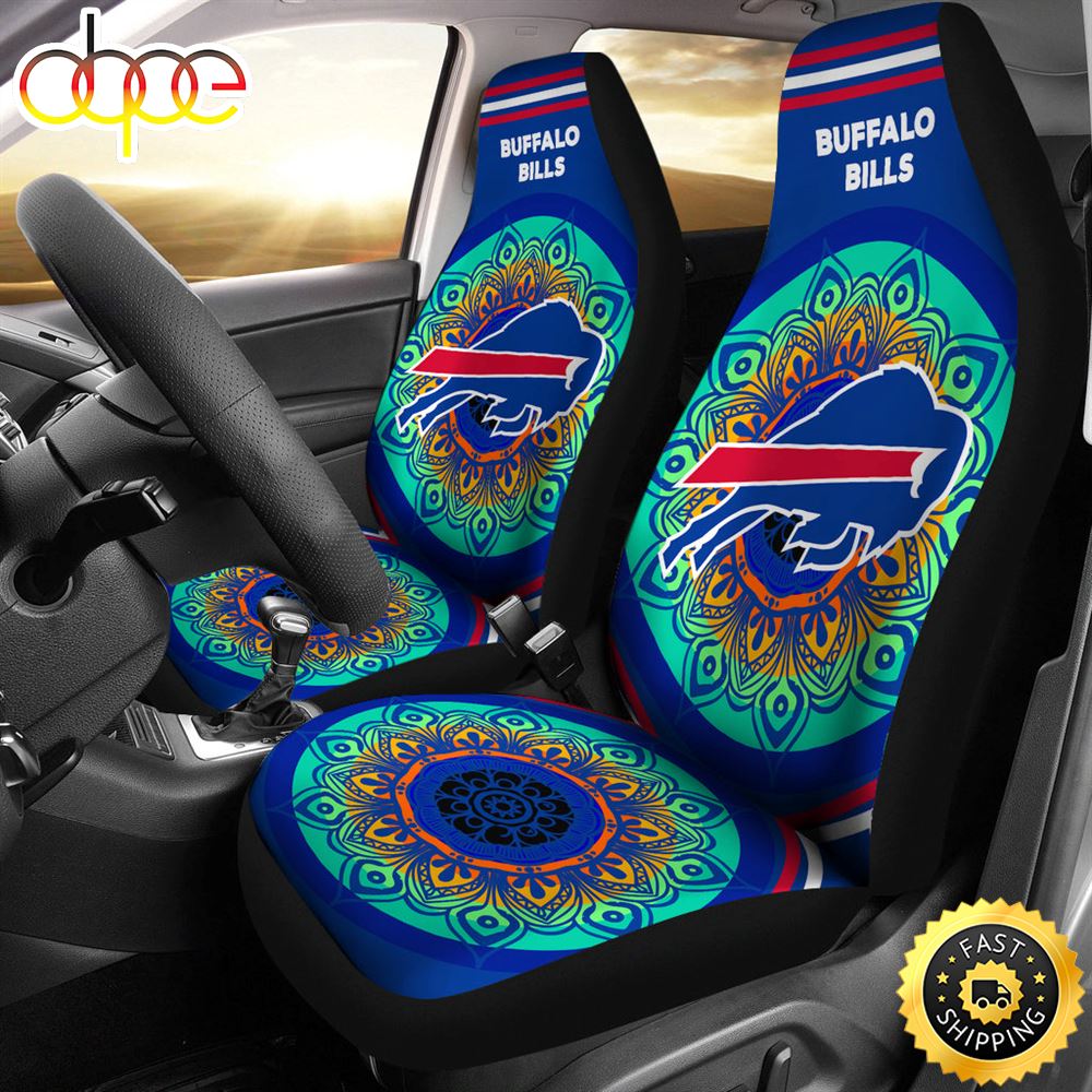 Unique Magical And Vibrant Buffalo Bills Car Seat Covers Avm4xw