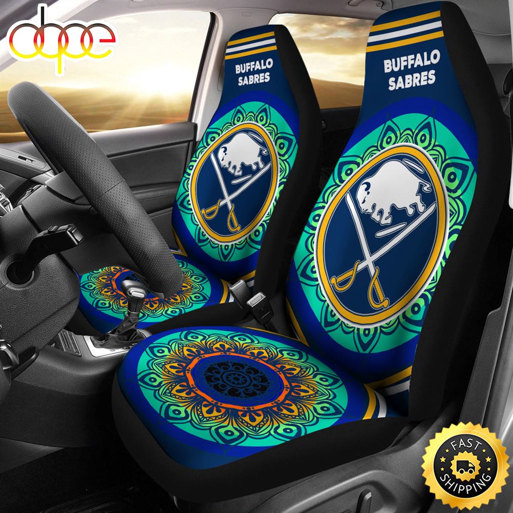 Unique Magical And Vibrant Buffalo Sabres Car Seat Covers U9quvg