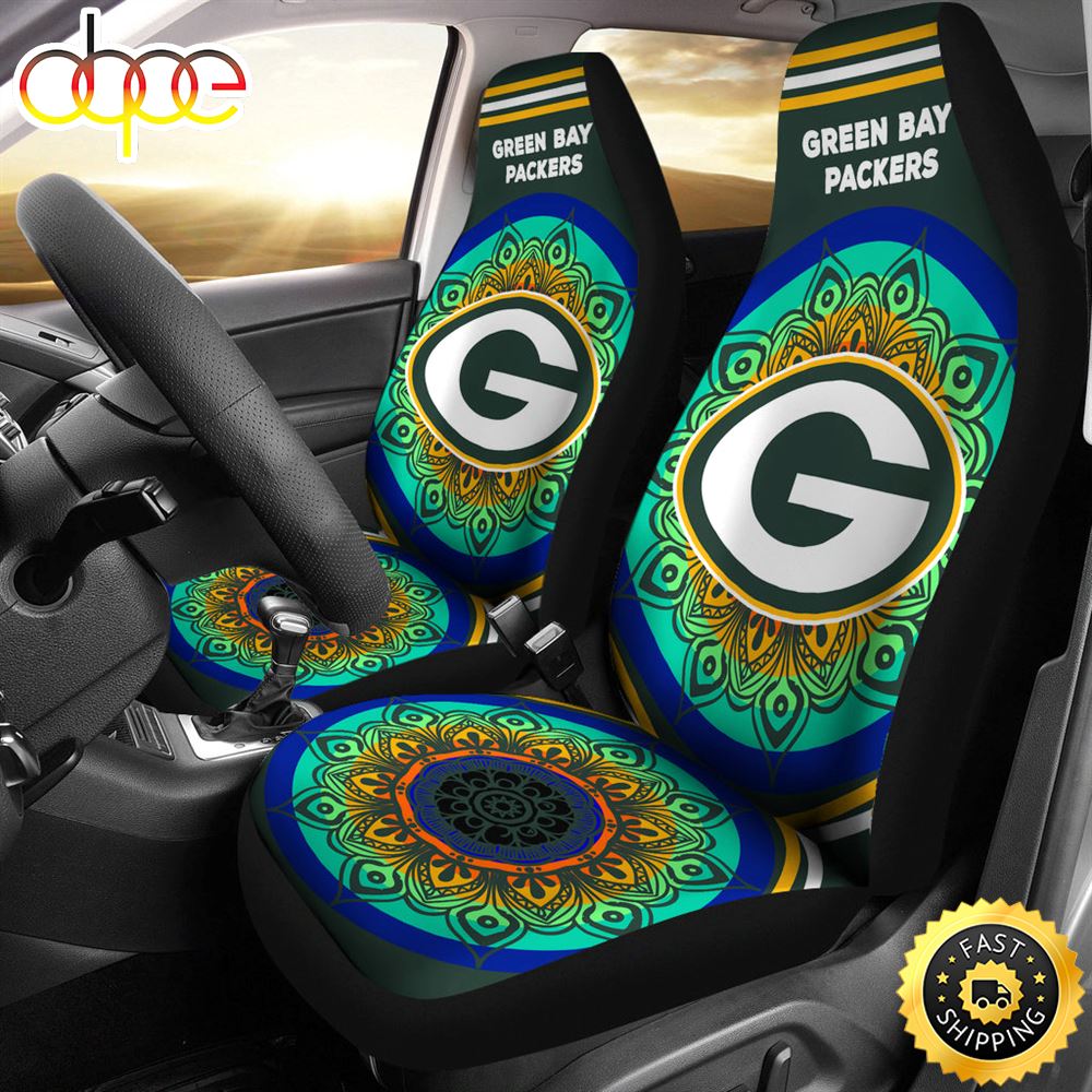 Unique Magical And Vibrant Green Bay Packers Car Seat Covers D6t41n