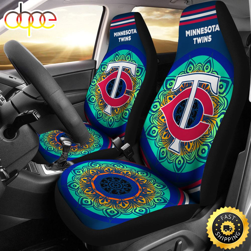 Unique Magical And Vibrant Minnesota Twins Car Seat Covers Hatb7h