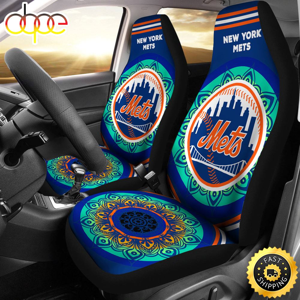 Unique Magical And Vibrant New York Mets Car Seat Covers Blkfsh