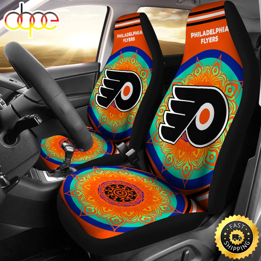 Unique Magical And Vibrant Philadelphia Flyers Car Seat Covers R11ime