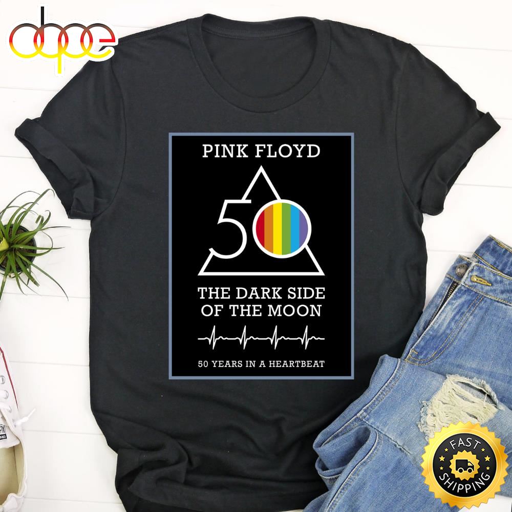 50th Anniversary Of Pink Floyd S The Dark Side Of The Moon Celebrated With New Box Set Unisex Shirt Wccezg
