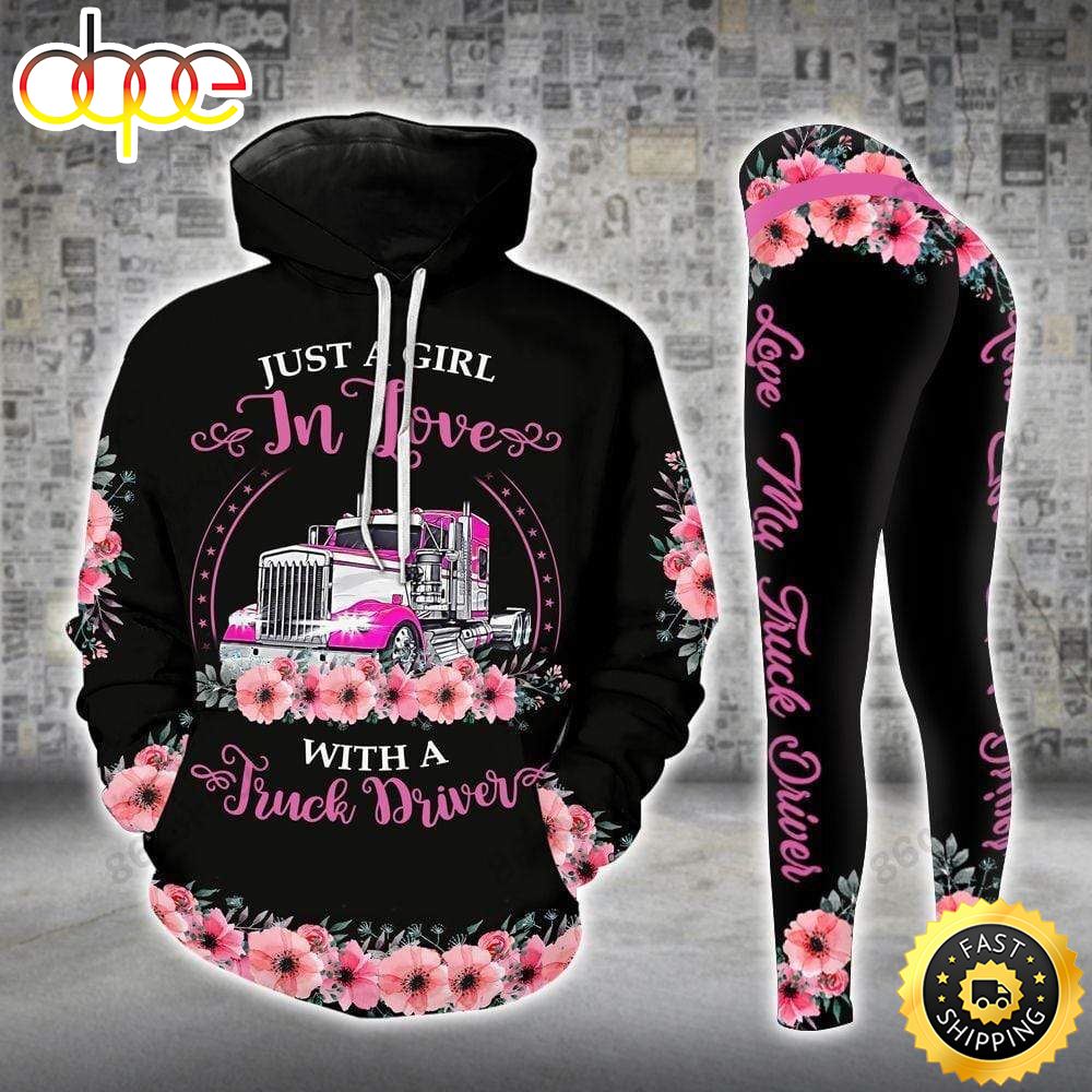 A Girl In Love With Truck Driver All Over Print Leggings Hoodie Set Outfit For Women Xe4qrw.jpg