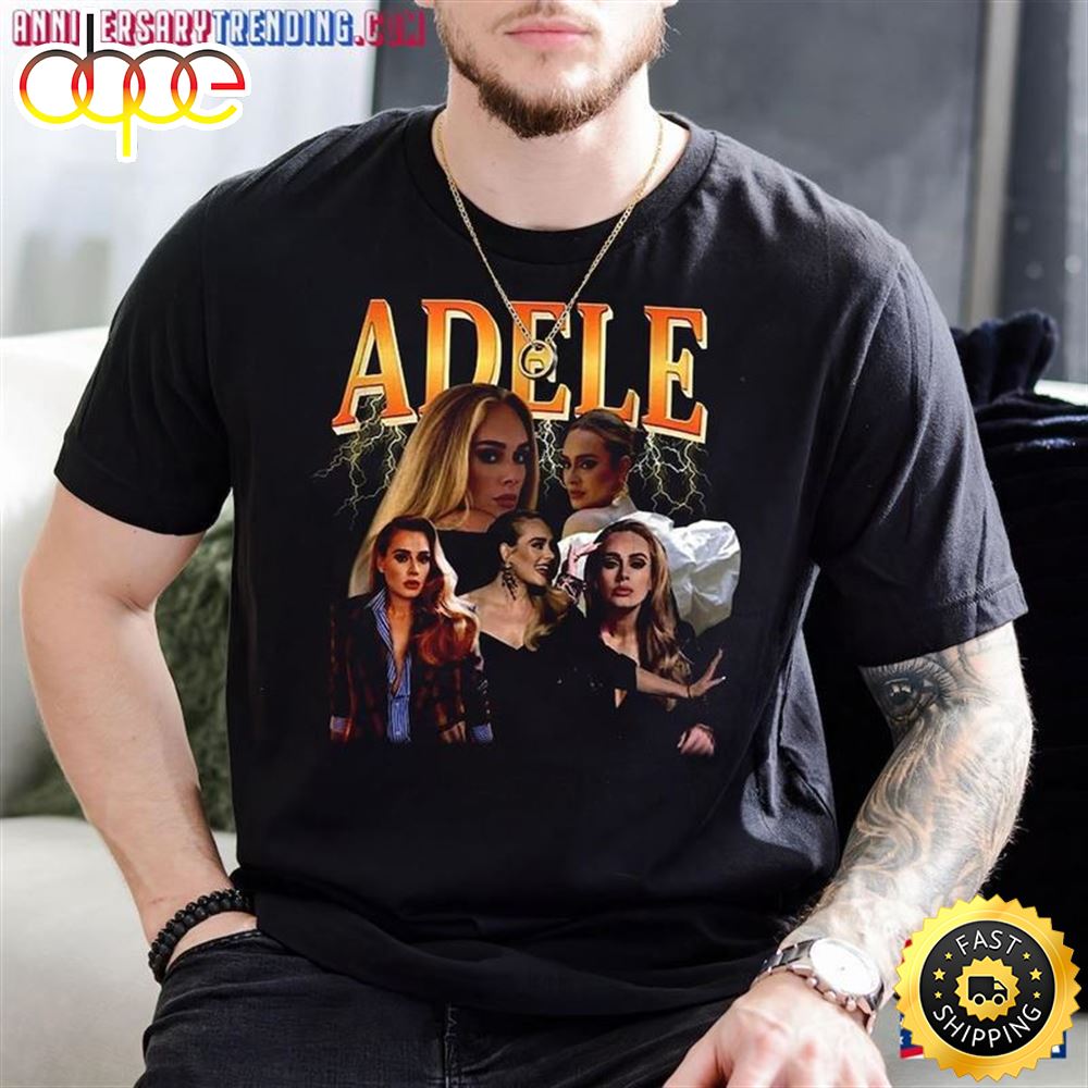 Adele World Tour 2023 Shirt Music Concert Unisex T Shirt Classic Rt1p4r
