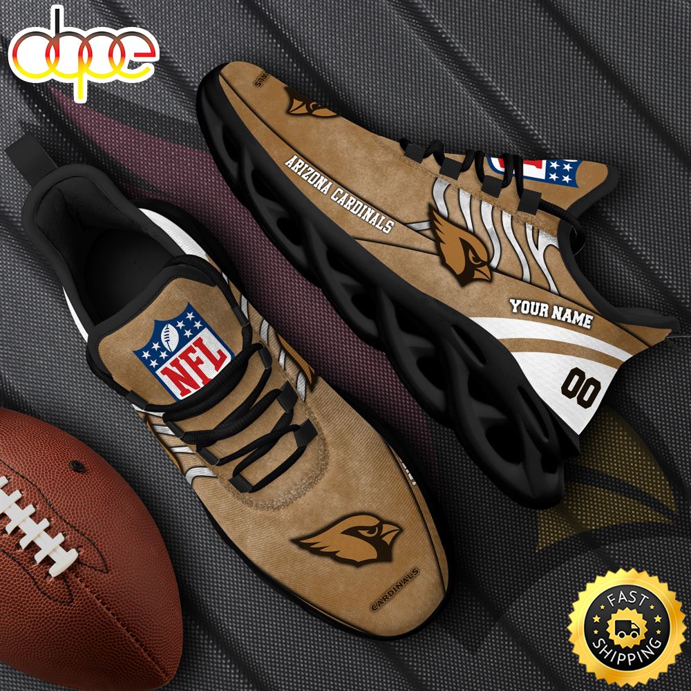 Arizona Cardinals NFL Clunky Shoes For Fans Custom Name And Number