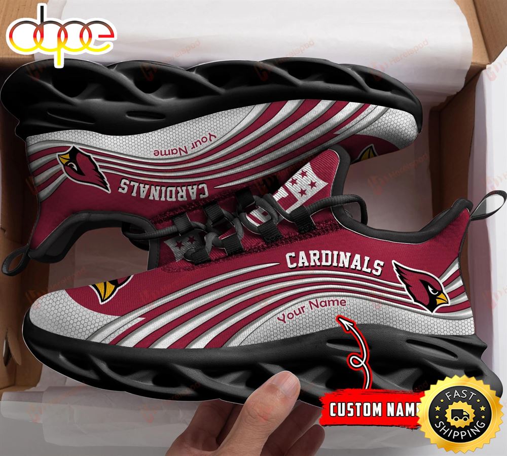 Arizona Cardinals NFL Personalized Clunky Shoes Running Adults