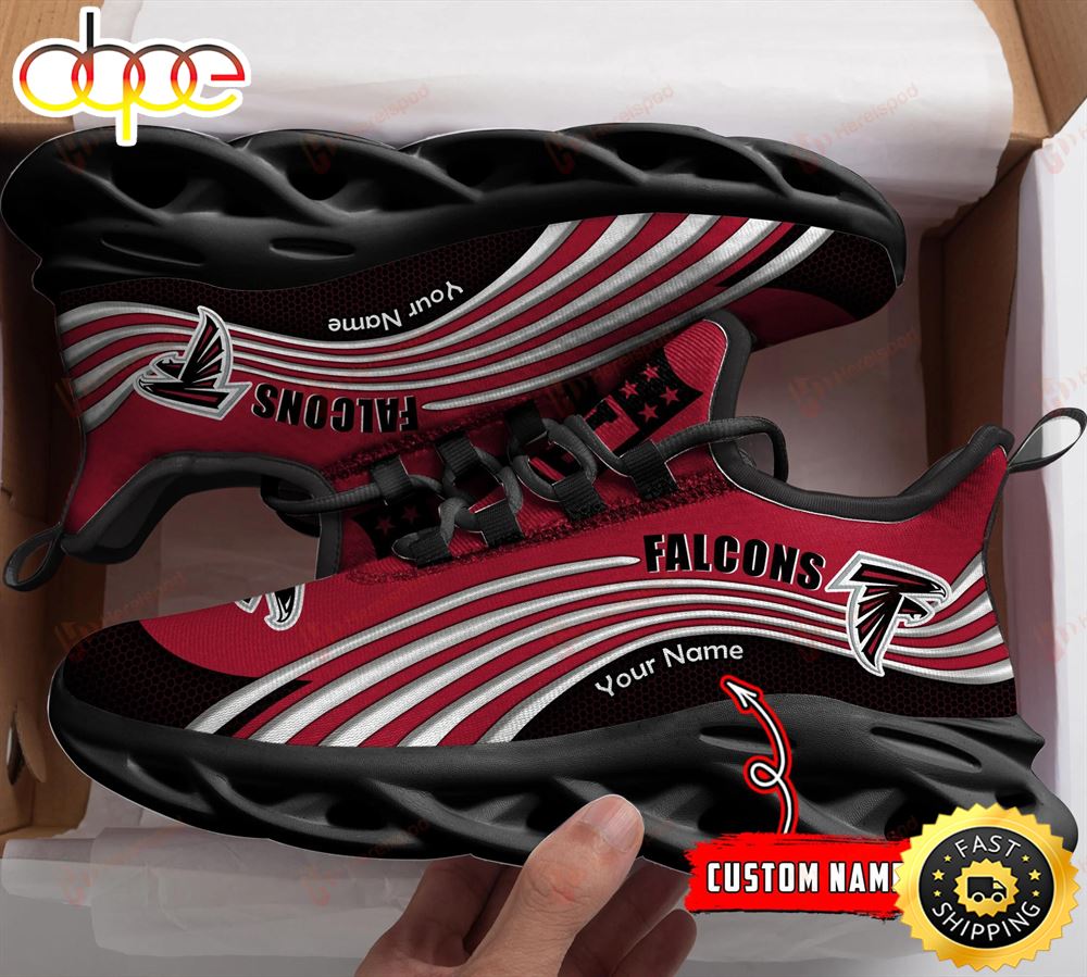 Atlanta Falcons NFL Personalized Clunky Shoes Running Adults