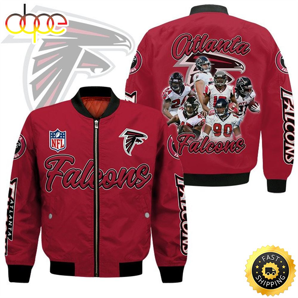 Atlanta Falcons Players Nfl Bomber Jacket
