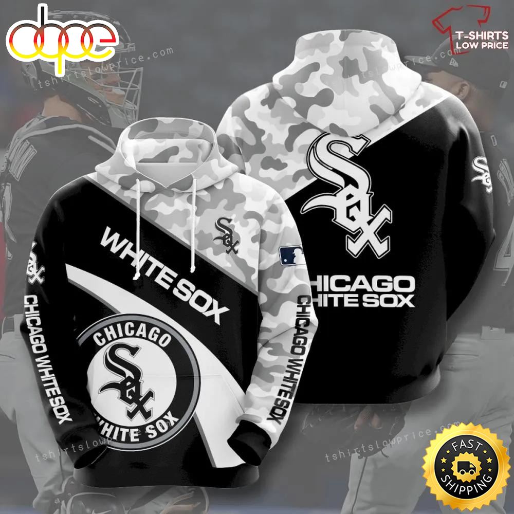 Baby Yoda Chicago White Sox 3d Hoodie Black White Ml5xze