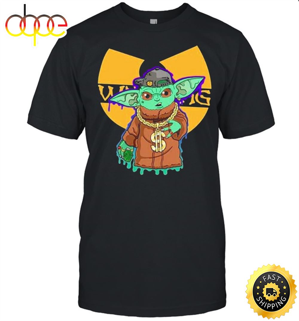 Baby Yoda Styles Wu Tang Clan Shirt K5z7t1