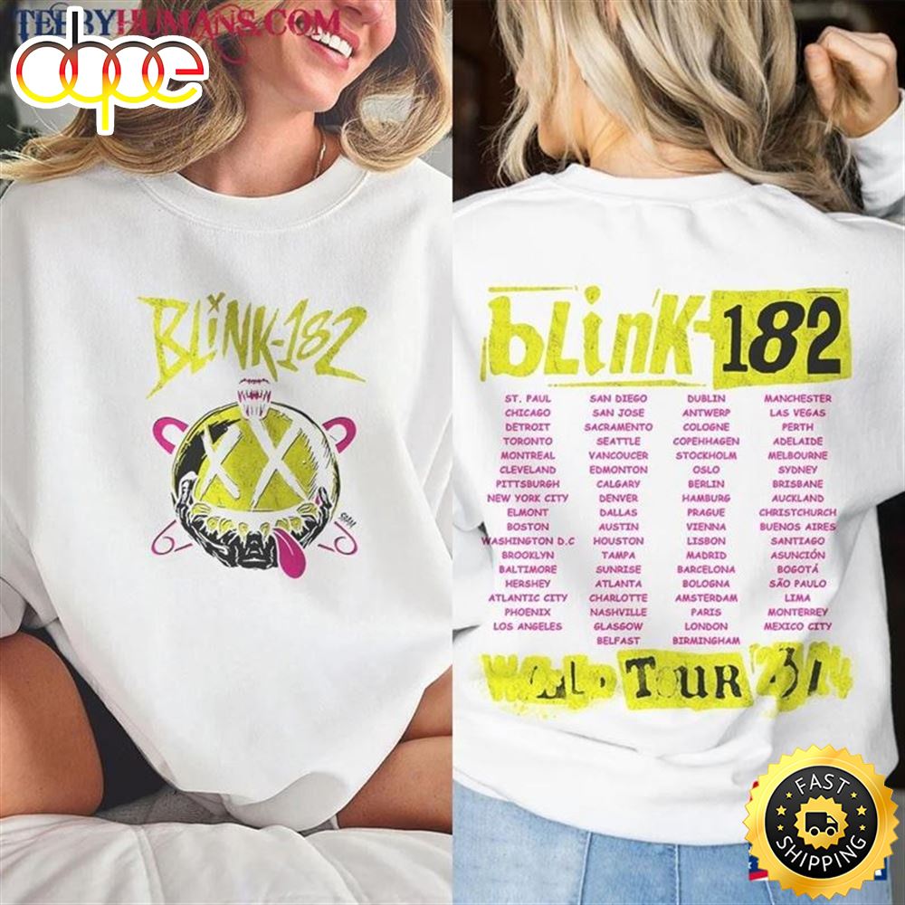 Blink 182 World Tour 2023 2024 Music Shirt 2 Sides 90s Boy Band Vintage Y2k Sweatshirt T Shirt Classic Ahtanx.jpg