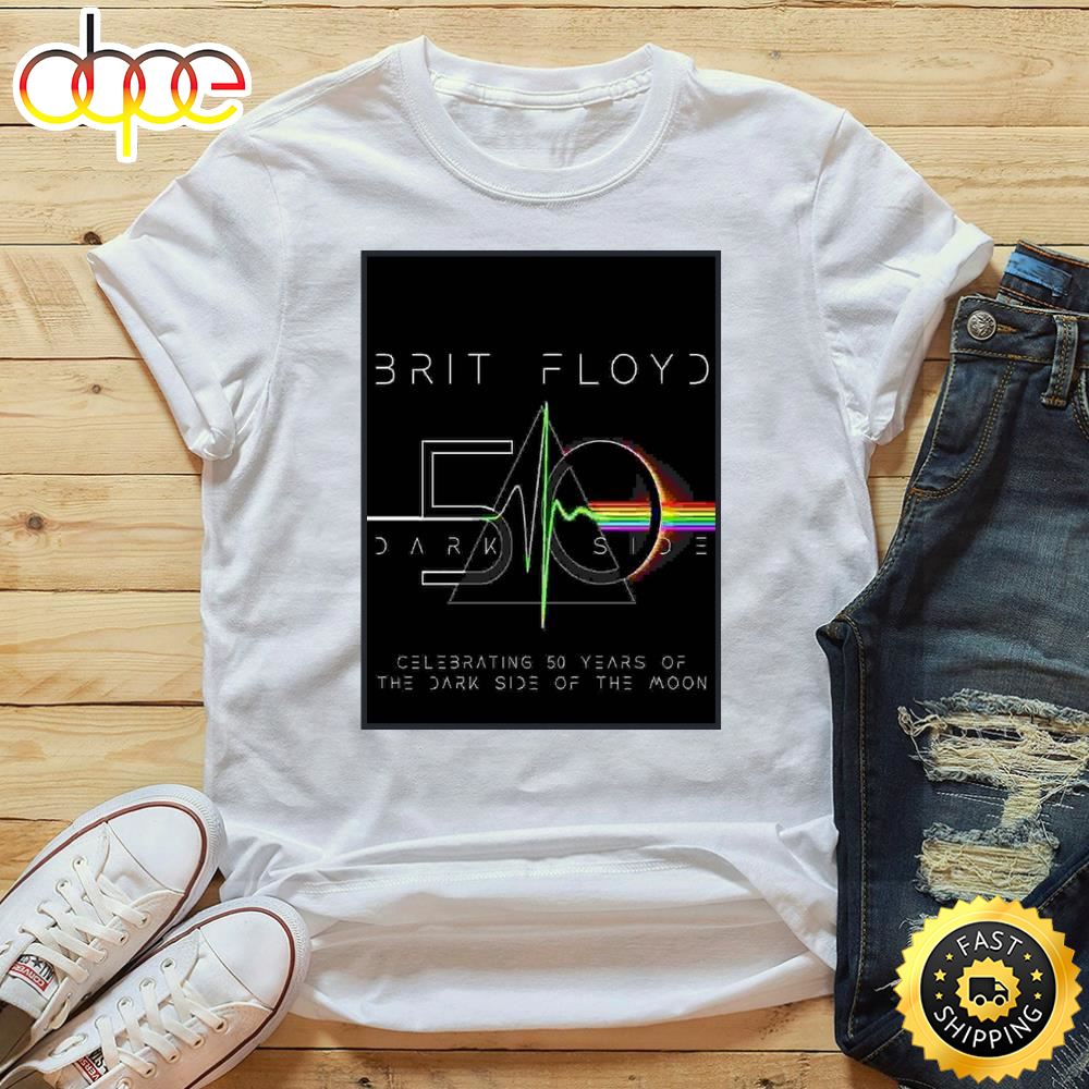 Brit Floyd 50 Dark Side Tour 2023 Shirt Cyqiov