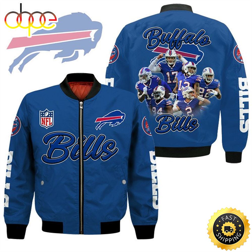 Buffalo Bills Players Nfl Bomber Jacket