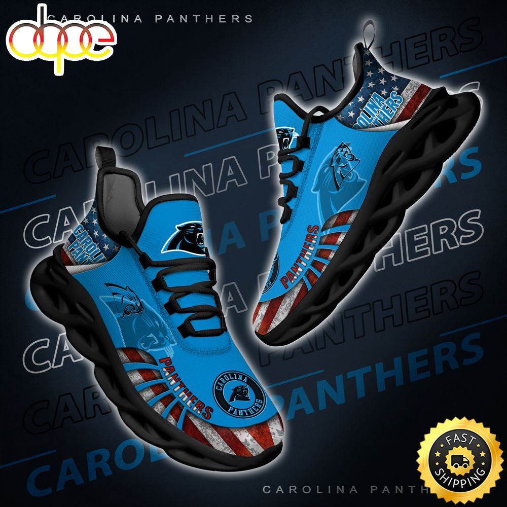 Carolina Panthers NFL Clunky Shoes New Style For Fans