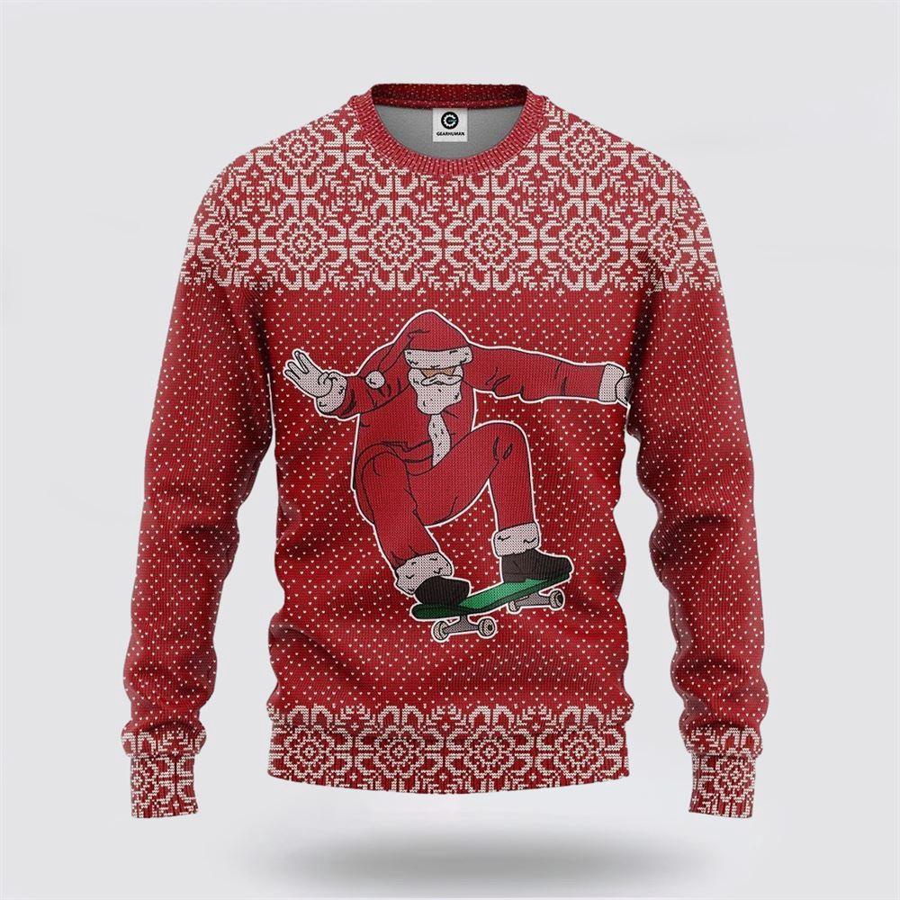 Casespring Santa Claus Ugly Christmas Sweater 1 Sweater Bjirac.jpg