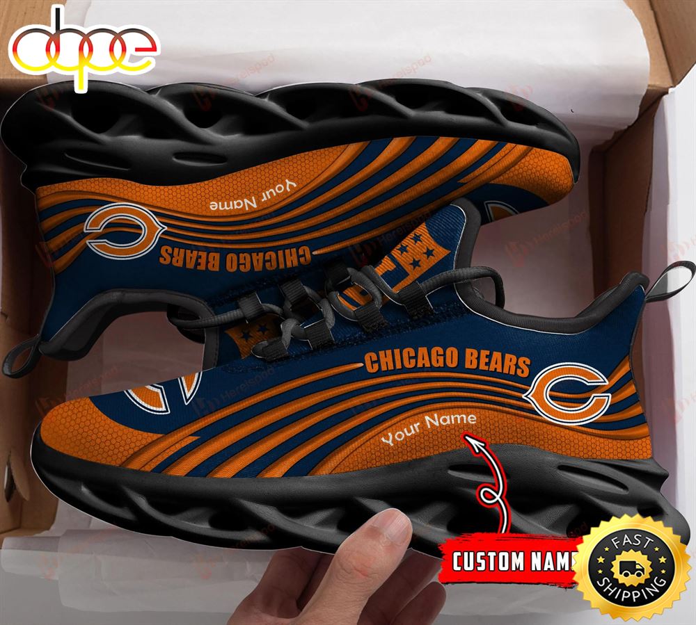 Chicago Bears NFL Personalized Clunky Shoes Running Adults
