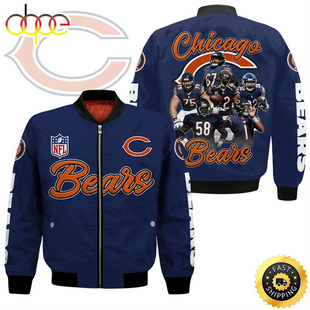Chicago Bears Players Nfl Bomber Jacket