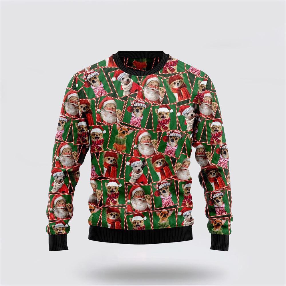 Chihuahua Santa Claus Ugly Christmas Sweater 1 Sweater Kmax5p.jpg