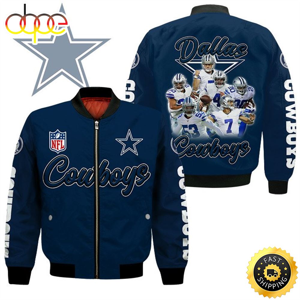 Dallas Cowboys Players Nfl Bomber Jacket