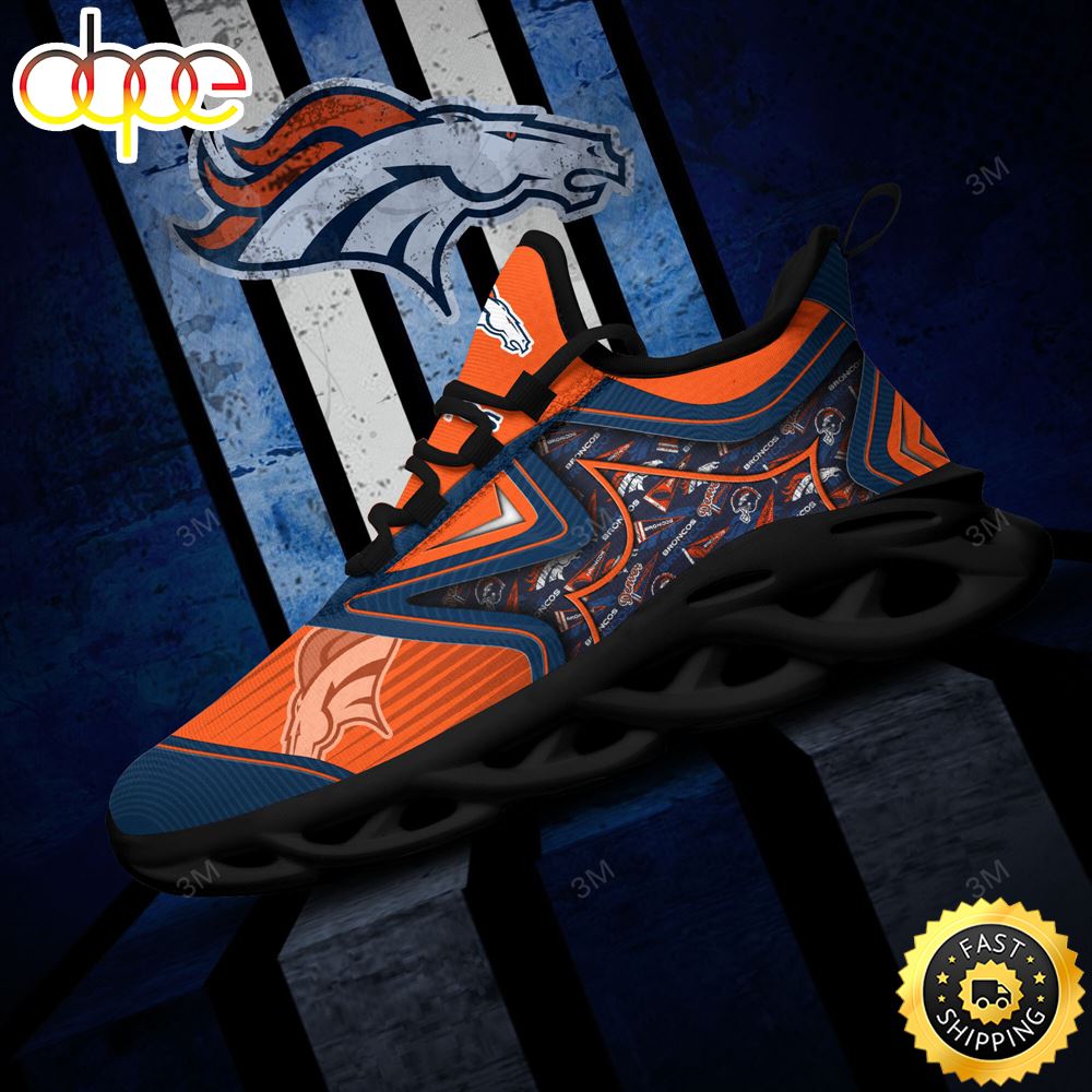 Denver Broncos NFL Clunky Shoes Running Adults Sports Sneakers Gift For Football Jafne8.jpg
