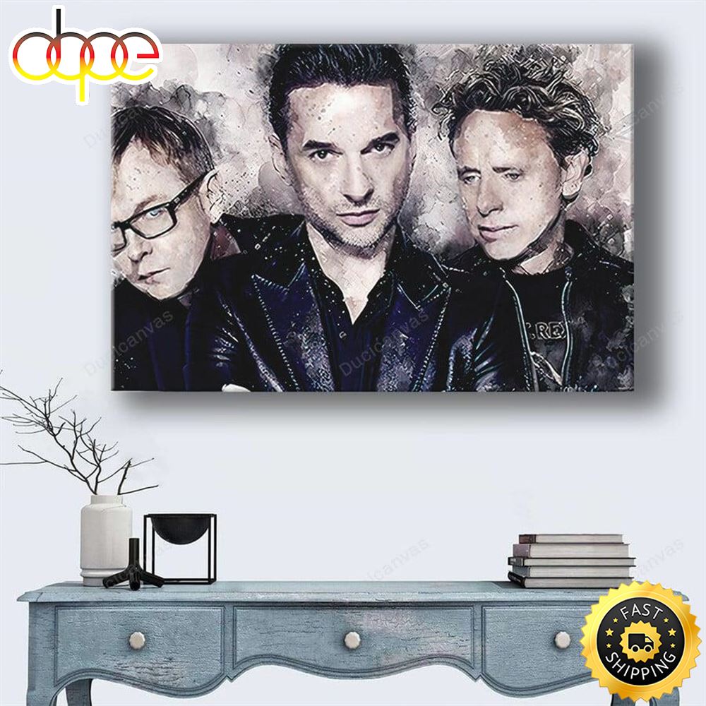 Depeche Mode Canvas Print Music Band Canvas
