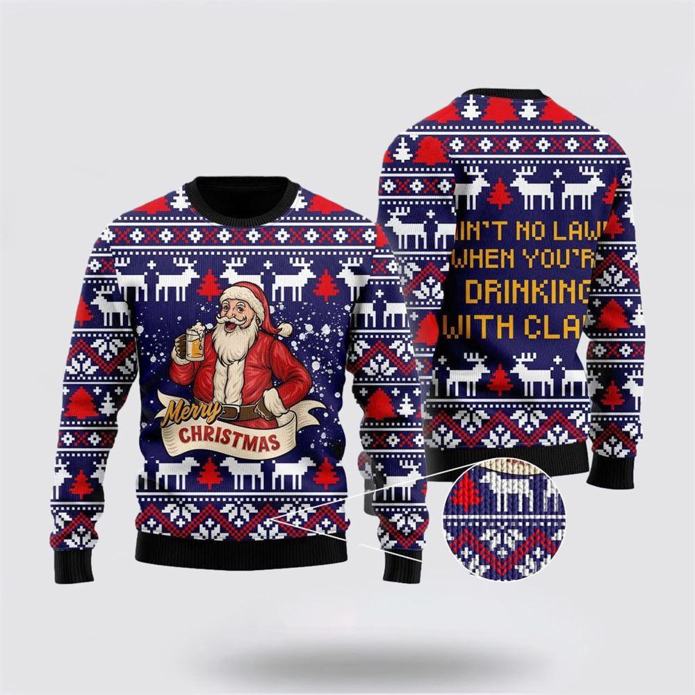 Drinking With Claus Ugly Christmas Sweater 1 Sweater Nazs01.jpg