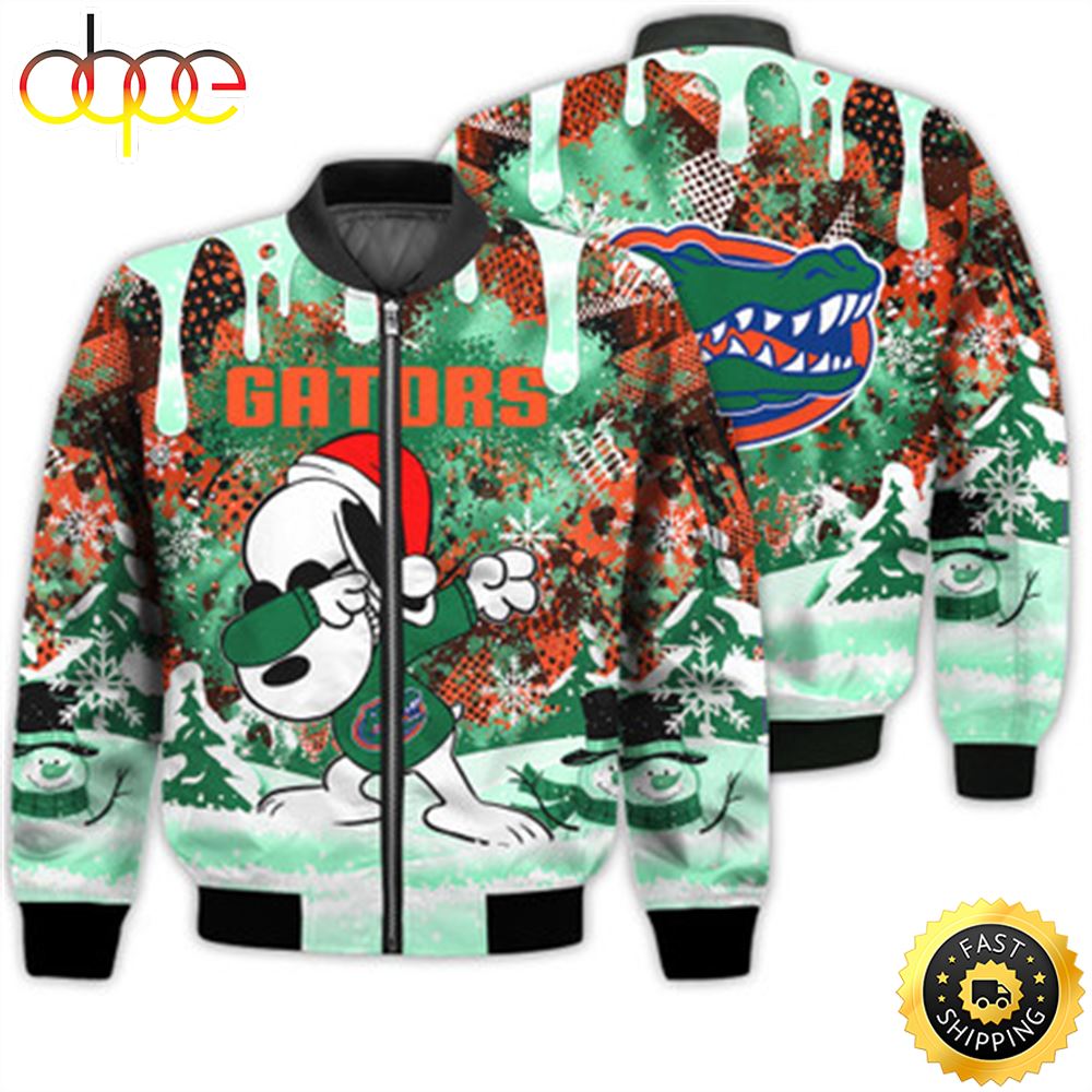 Florida Gators Snoopy Dabbing The Peanuts Sports Football American Christmas Dripping Matching Gifts Unisex 3D Bomber Jacket Y6dwjf.jpg