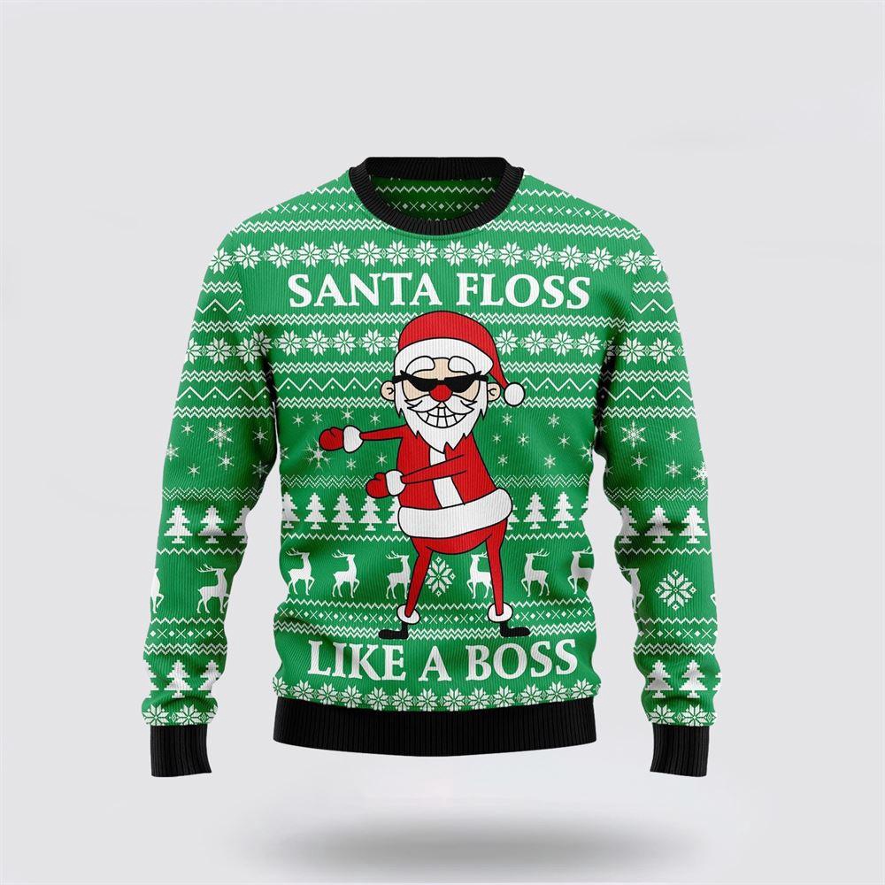 Funny Santa Claus Ugly Christmas Sweater 1 Sweater Jubrjh.jpg