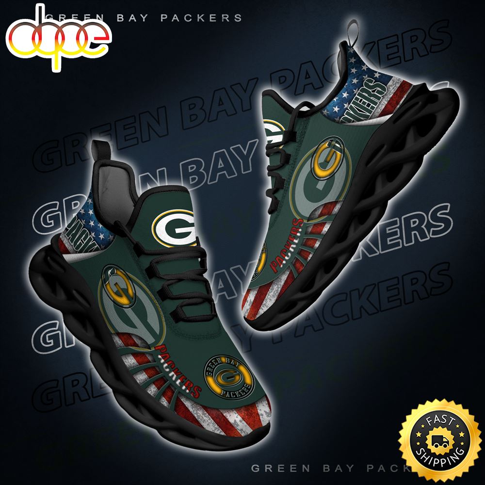 Green Bay Packers NFL Clunky Shoes New Style For Fans