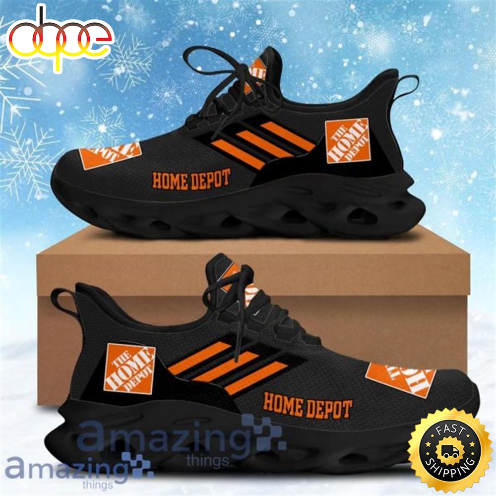 Home Depot Logo Black 1 Clunky Sneaker Max Soul Shoes