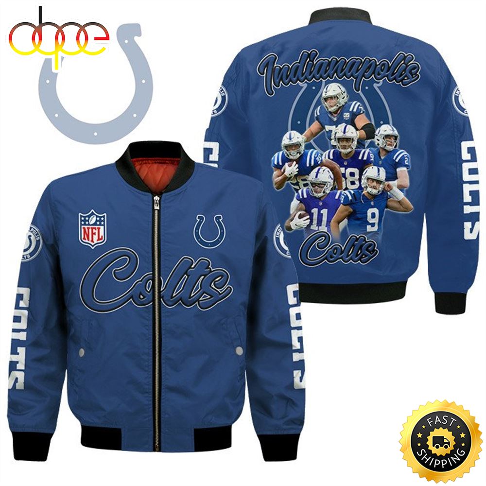 Indianapolis Colts Players Nfl Bomber Jacket