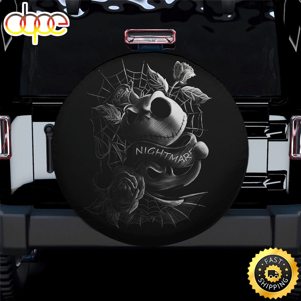 Jack Nightmare Spare Tire Cover Gift For Campers Y2yhow