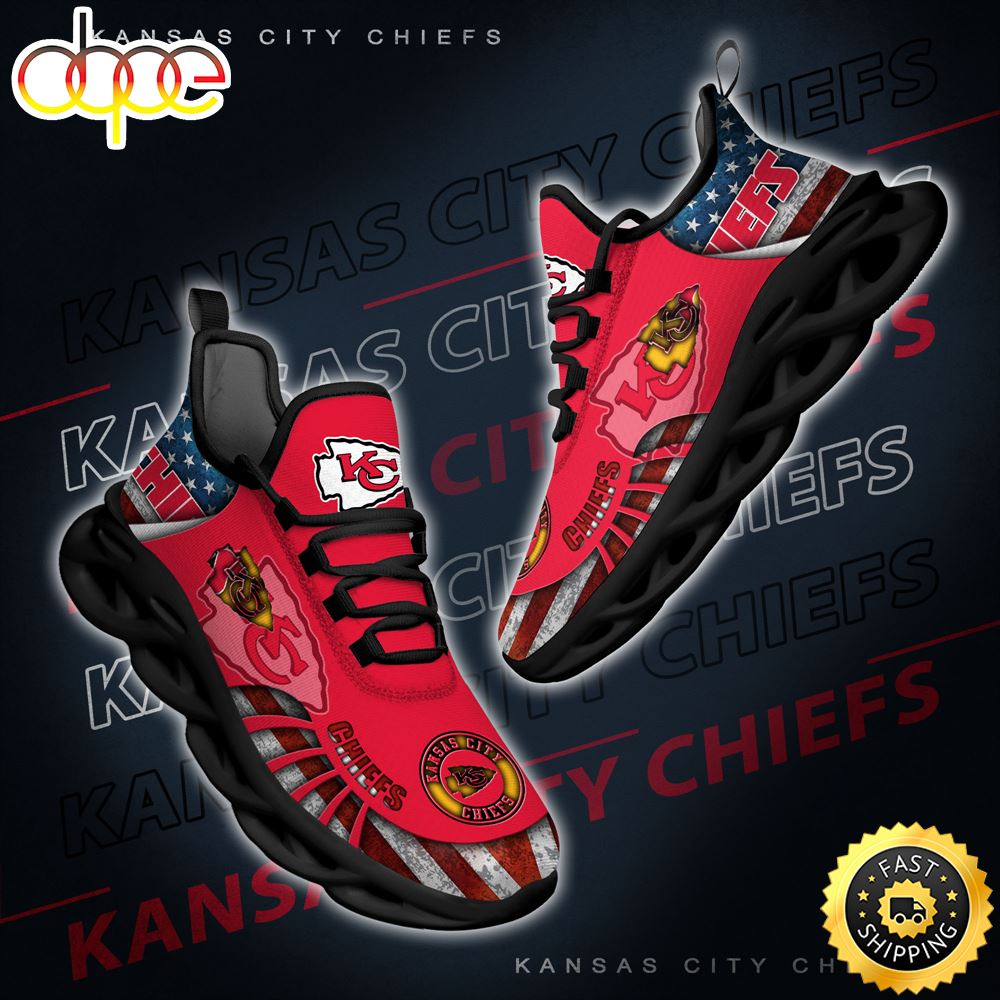 Kansas City Chiefs NFL Clunky Shoes New Style For Fans