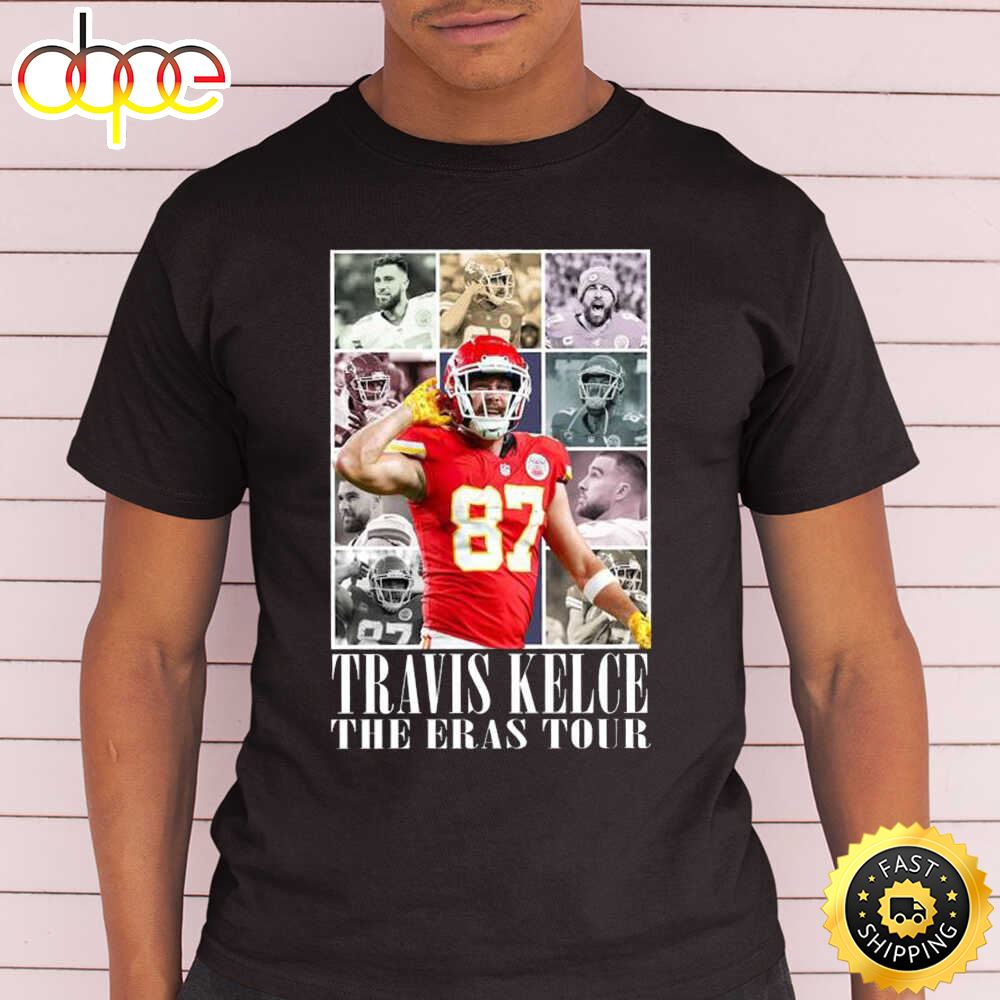 Kansas City Chiefs Travis Kelce The Eras Tour 2023 T Shirt