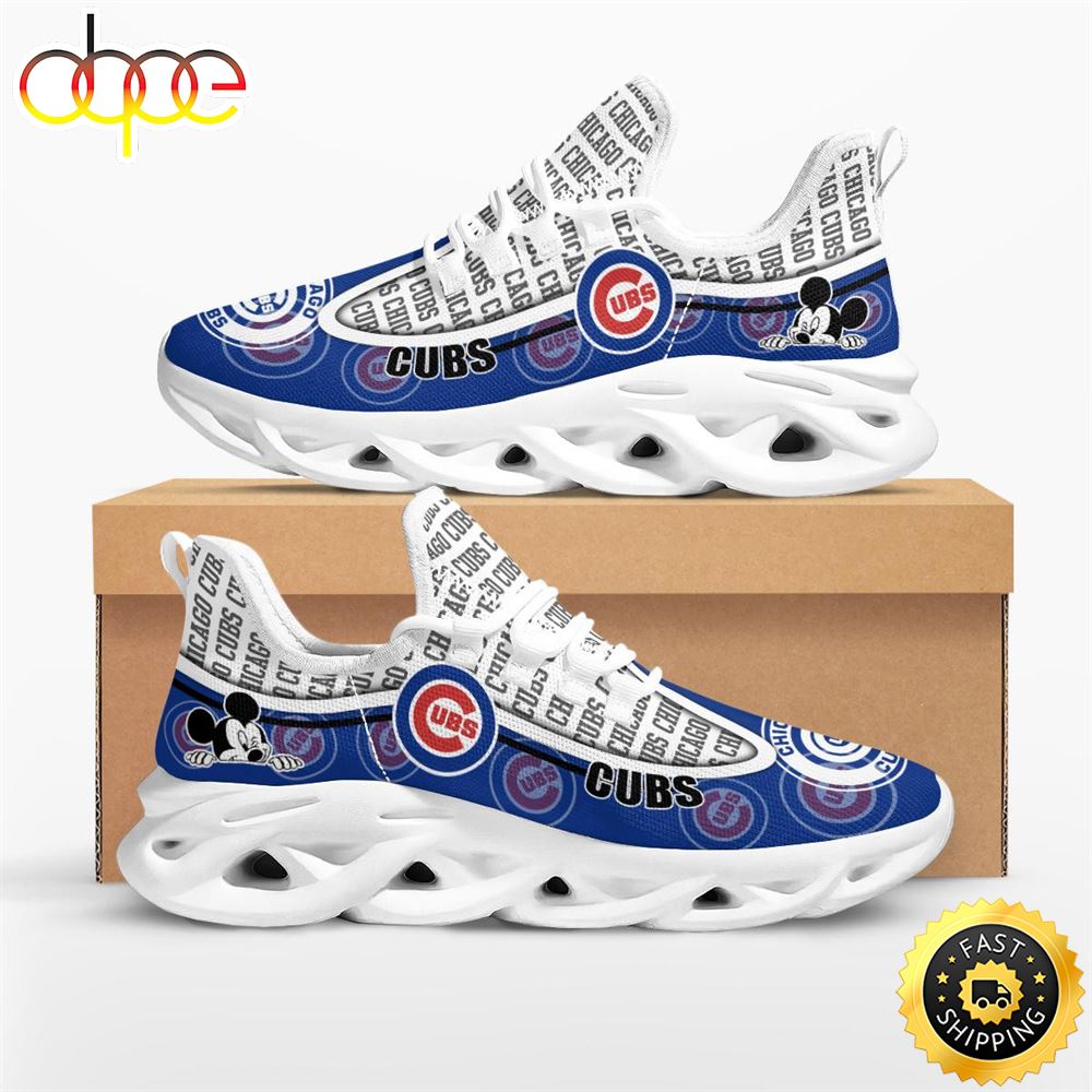 MLB Chicago Cubs Mickey Mouse Max Soul Shoes