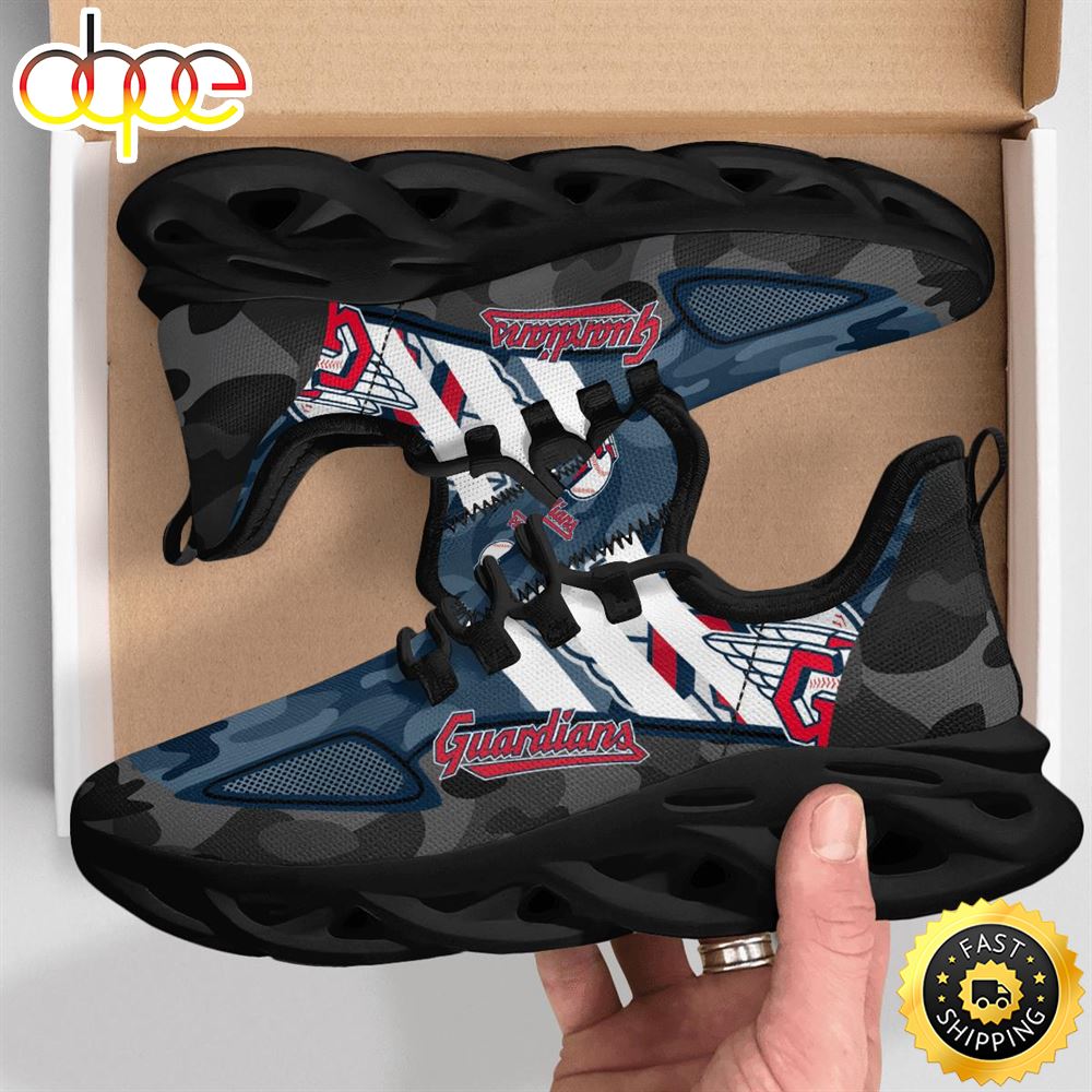 MLB Cleveland Guardians Military Camouflage M Soul Shoes